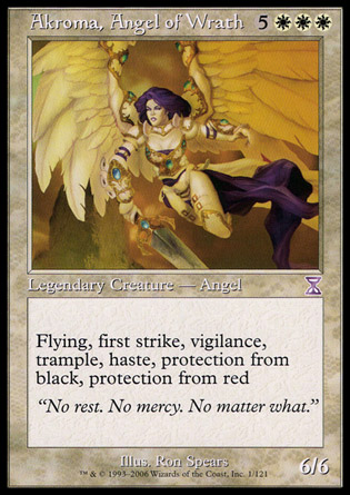 【JPN】《忿怒天使愛若瑪/Akroma, Angel of Wrath》[時間漩渦]