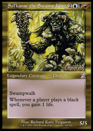 【ENG】《沼澤王索坎納/Sol'kanar the Swamp King》[時間漩渦時間轉移]