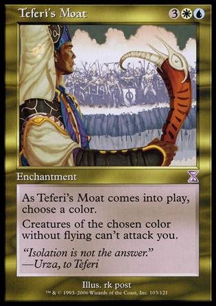 【JPN】《泰菲力的護城河/Teferi's Moat》[時間漩渦時間轉移]