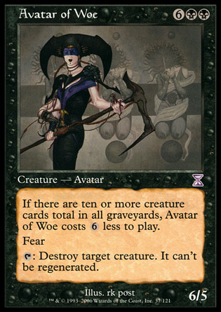 【JPN】《災禍化身/Avatar of Woe》[時間漩渦]