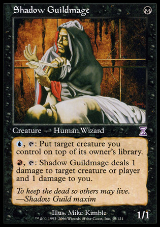 【JPN】《闇影公會法師/Shadow Guildmage》[時間漩渦]
