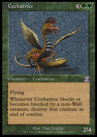 【JPN】《石化雞蛇/Cockatrice》[時間漩渦]