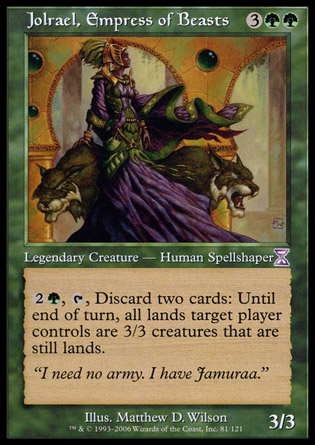 【JPN】《百獸女皇裘蕾爾/Jolrael, Empress of Beasts》[時間漩渦]