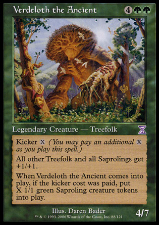 【JPN】《先人瓦德洛司/Verdeloth the Ancient》[時間漩渦]〔SP〕