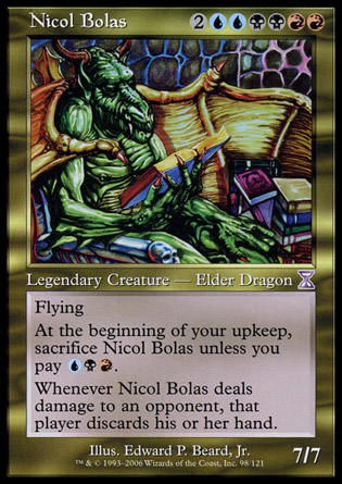 【JPN】《尼可波拉斯/Nicol Bolas》[時間漩渦]