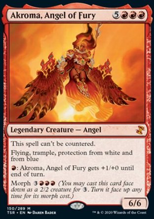 【ENG】《怒火天使愛若瑪/Akroma, Angel of Fury》[時間漩渦：重製版]