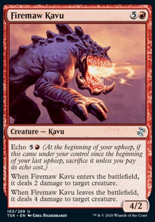 【ENG】《焰喉卡甫/Firemaw Kavu》[時間漩渦：重製版]