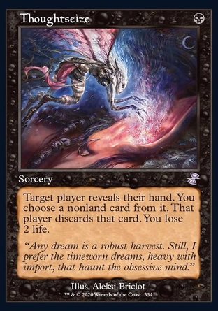 【ENG】《攫取思緒/Thoughtseize》[時間漩渦：重製版]