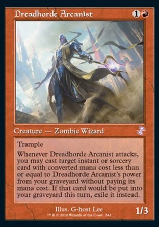 【ENG】《震懼軍奧術師/Dreadhorde Arcanist》[時間漩渦：重製版]