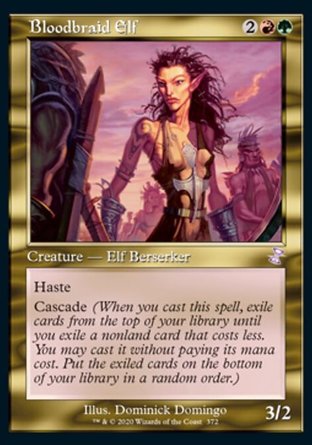 【ENG】《血辮妖精/Bloodbraid Elf》[時間漩渦：重製版]
