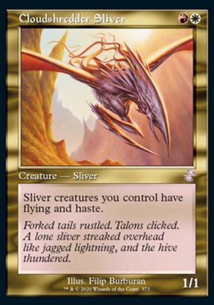 【ENG】《碎雲裂片妖/Cloudshredder Sliver》[時間漩渦：重製版]
