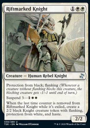 【ENG】《時縫痕騎士/Riftmarked Knight》[時間漩渦：重製版]