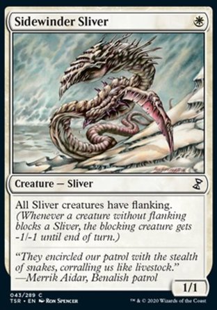 【ENG】《側擊裂片妖/Sidewinder Sliver》[時間漩渦：重製版]