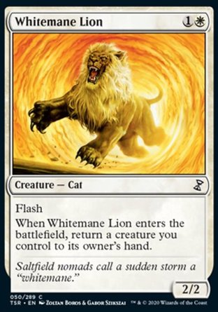 【ENG】《白鬃獅/Whitemane Lion》[時間漩渦：重製版]