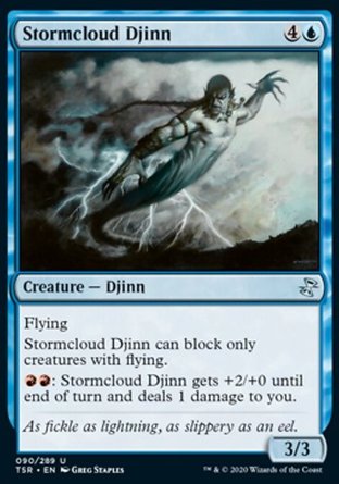 【ENG】《暴風雲巨靈/Stormcloud Djinn》[時間漩渦：重製版]