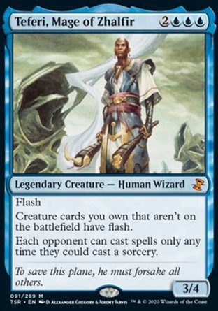 【ENG】《賽費爾法師泰菲力/Teferi, Mage of Zhalfir》[時間漩渦：重製版]