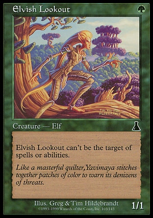 【ENG】《妖精警戒員/Elvish Lookout》[天命之戰]