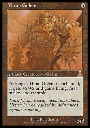 【JPN】《索藍魔像/Thran Golem》[天命之戰]