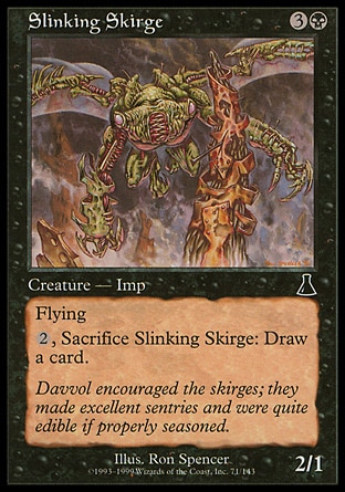 【JPN】《鬼祟斯克魔/Slinking Skirge》[天命之戰]