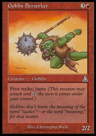 【JPN】《鬼怪狂戰士/Goblin Berserker》[天命之戰]