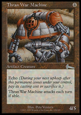 【JPN】《索藍機械獸/Thran War Machine》[遠古遺產]