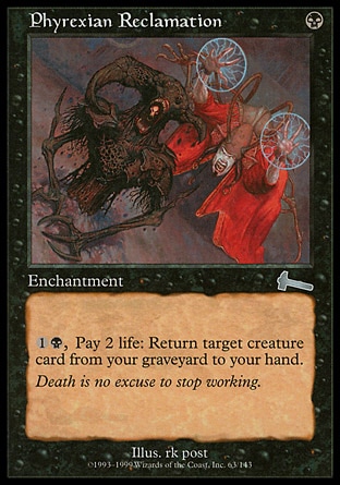 【JPN】《非瑞克西亞的矯治/Phyrexian Reclamation》[遠古遺產]