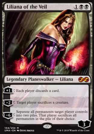 【JPN】《面紗的莉蓮娜/Liliana of the Veil》[終極大師]