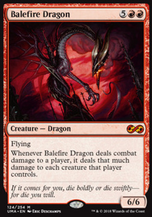 【JPN】《炎劫巨龍/Balefire Dragon》[終極大師]