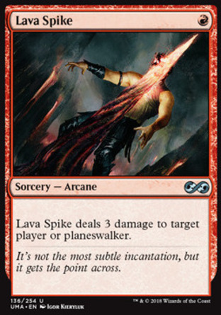 【JPN】《熔岩擊/Lava Spike》[終極大師]