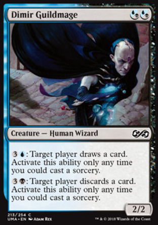 【JPN】《底密爾公會法師/Dimir Guildmage》[終極大師]