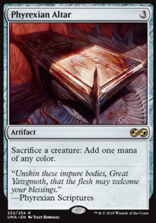 【JPN】《非瑞克西亞祭壇/Phyrexian Altar》[終極大師]