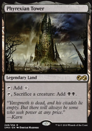 【JPN】《非瑞克西亞高塔/Phyrexian Tower》[終極大師]