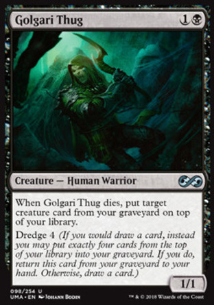【JPN】《葛加理流氓/Golgari Thug》[終極大師]