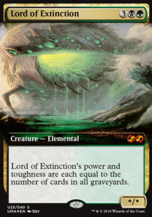 【ENG】 ☆Foil☆ 《絕滅領主/Lord of Extinction》[終極寶藏]