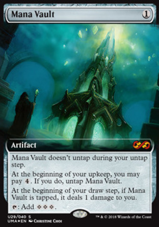 【ENG】 ☆Foil☆ 《魔法力庫/Mana Vault》[終極寶藏]