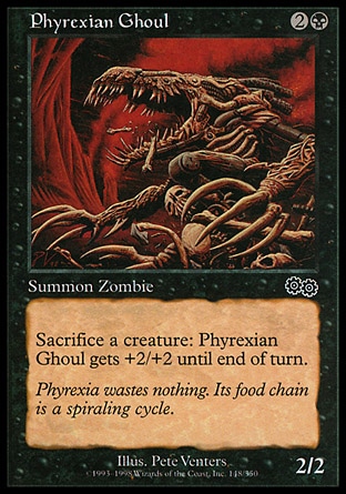 【JPN】《非瑞克西亞食屍鬼/Phyrexian Ghoul》[克撒傳]
