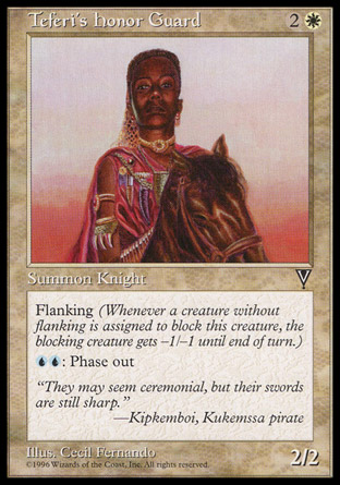 【ENG】《泰菲力的儀隊兵/Teferi's Honor Guard》[憧憬]