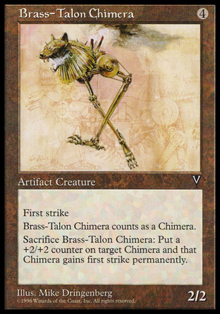 【ENG】《銅爪蓋美拉/Brass-Talon Chimera》[憧憬]