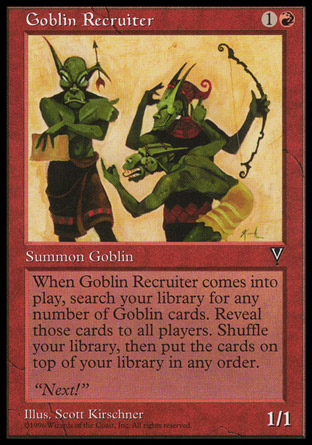 【ENG】《鬼怪徵兵員/Goblin Recruiter》[憧憬]〔SP〕