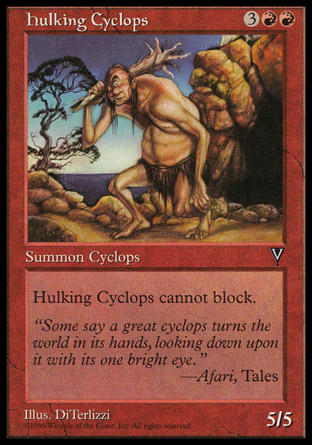 【ENG】《笨拙獨眼巨人/Hulking Cyclops》[憧憬]