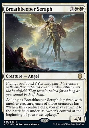 【ENG】《護生熾天使/Breathkeeper Seraph》[腥紅婚誓指揮官]