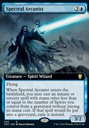 【ENG】《幽靈奧術師/Spectral Arcanist》[腥紅婚誓指揮官]