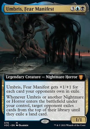 【ENG】《恐懼身影烏蔽襲/Umbris, Fear Manifest》[腥紅婚誓指揮官]
