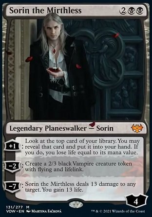 【ENG】《陰鬱的索霖/Sorin the Mirthless》[依尼翠：腥紅婚誓]