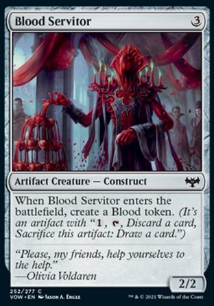 【ENG】《鮮血侍從/Blood Servitor》[依尼翠：腥紅婚誓]