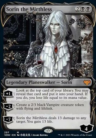 【ENG】《陰鬱的索霖/Sorin the Mirthless》[依尼翠：腥紅婚誓]