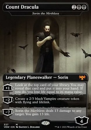 【ENG】《陰鬱的索霖/Sorin the Mirthless》[依尼翠：腥紅婚誓]