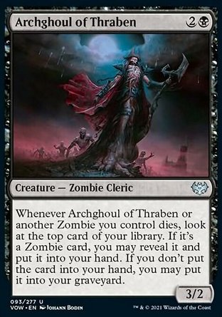 【ENG】《瑟班大屍鬼/Archghoul of Thraben》[依尼翠：腥紅婚誓]