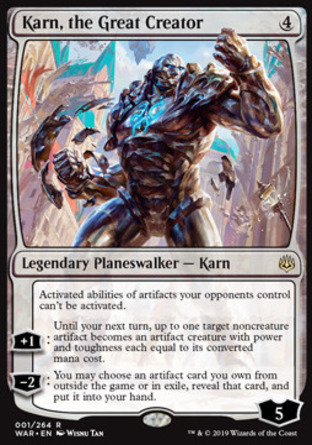 【JPN】《萬創卡恩/Karn, the Great Creator》[火花之戰]