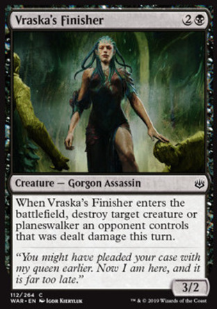 【JPN】《瓦絲卡的終命客/Vraska's Finisher》[火花之戰]